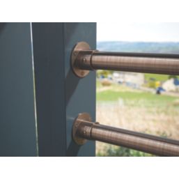 Rothley End Socket Antique Copper 25mm