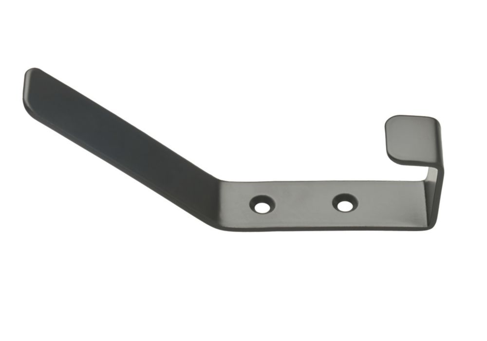 Black coat hooks screwfix sale