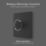 British General Evolve 1-Gang 2-Way LED Dimmer Switch  Matt Black with Black Inserts