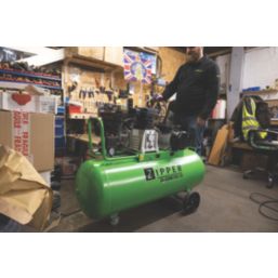 Zipper ZI-COM150-10 150Ltr Brushless Electric Professional Belt Drive Air Compressor 230V