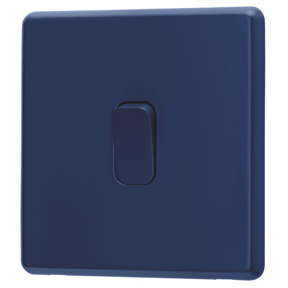 Arlec  10A 1-Gang 2-Way Light Switch  Blue