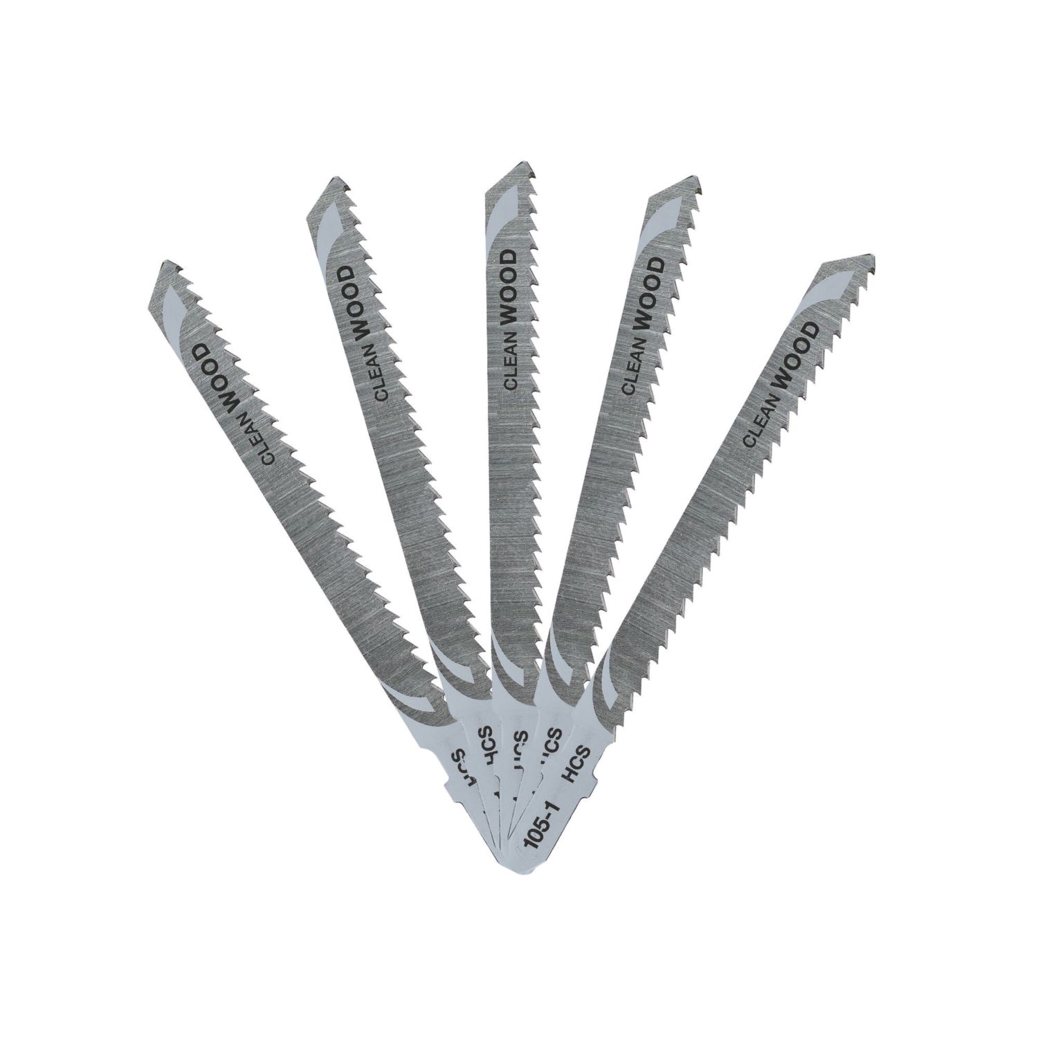 DeWalt T101B Multi-Material Jigsaw Blades 100mm 5 Pack (534TH)