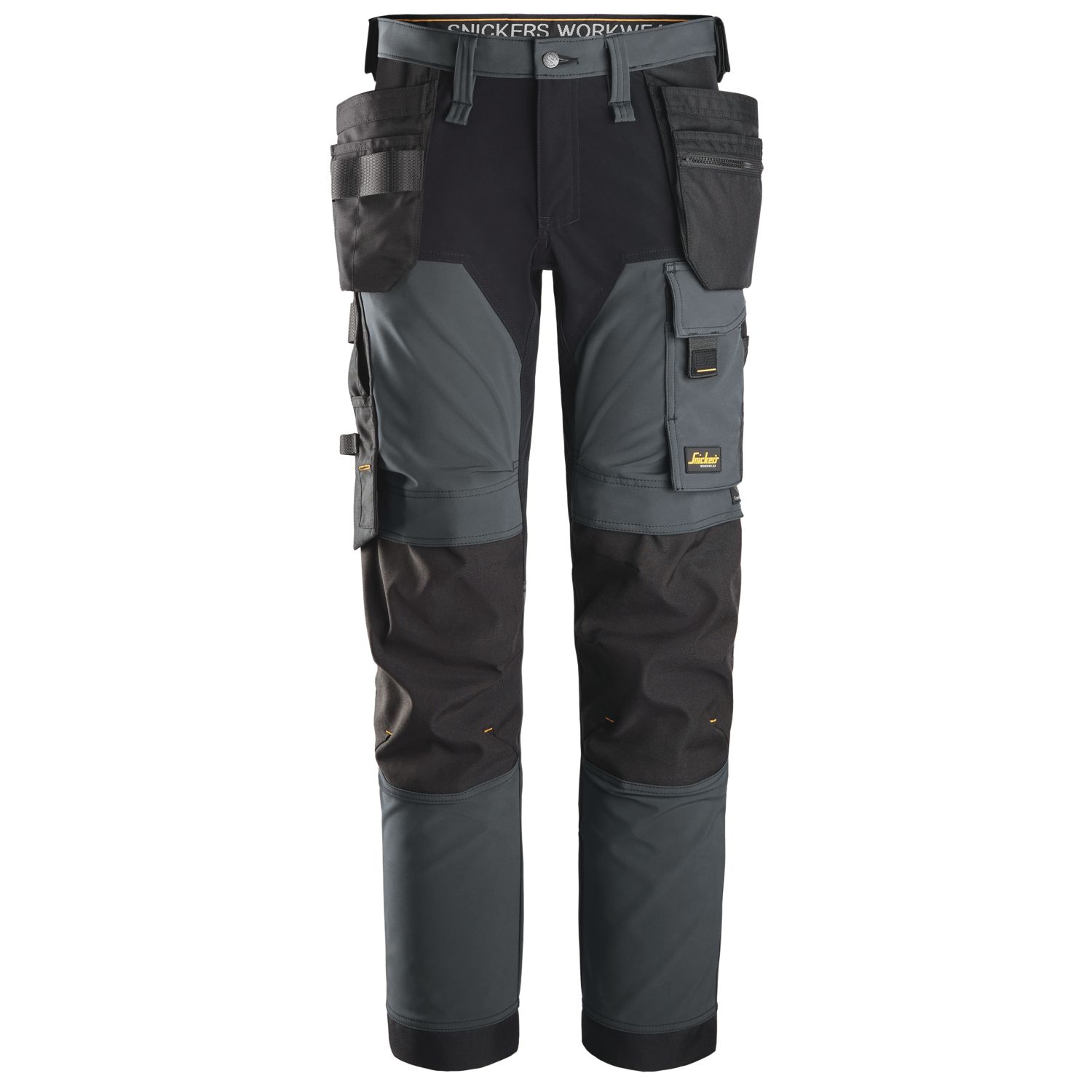 Snickers 6275 Shell Stretch Trousers Steel Grey 33" W 32" L (534TV)