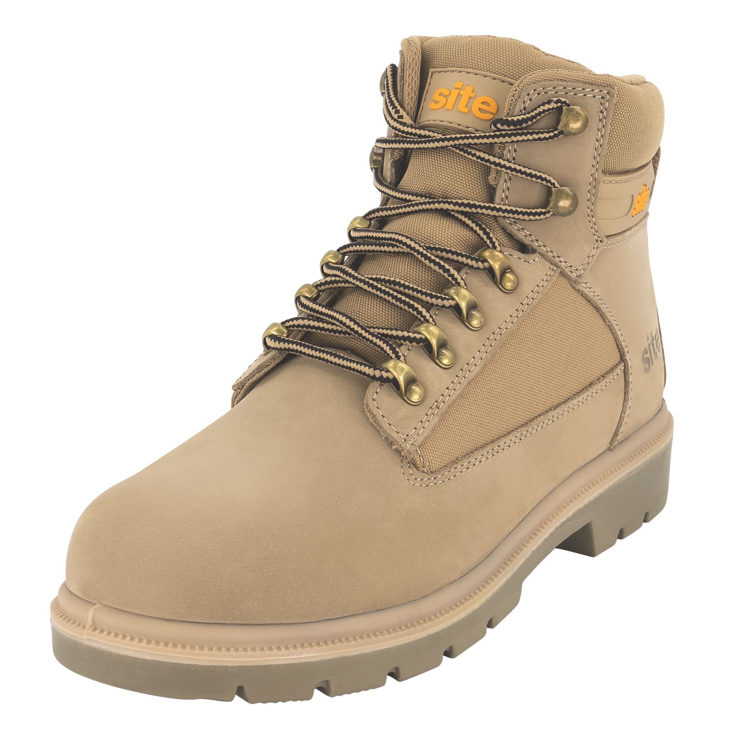 Site Quartz Size 10 Stone Steel Toe Cap Safety Boots (534VG)