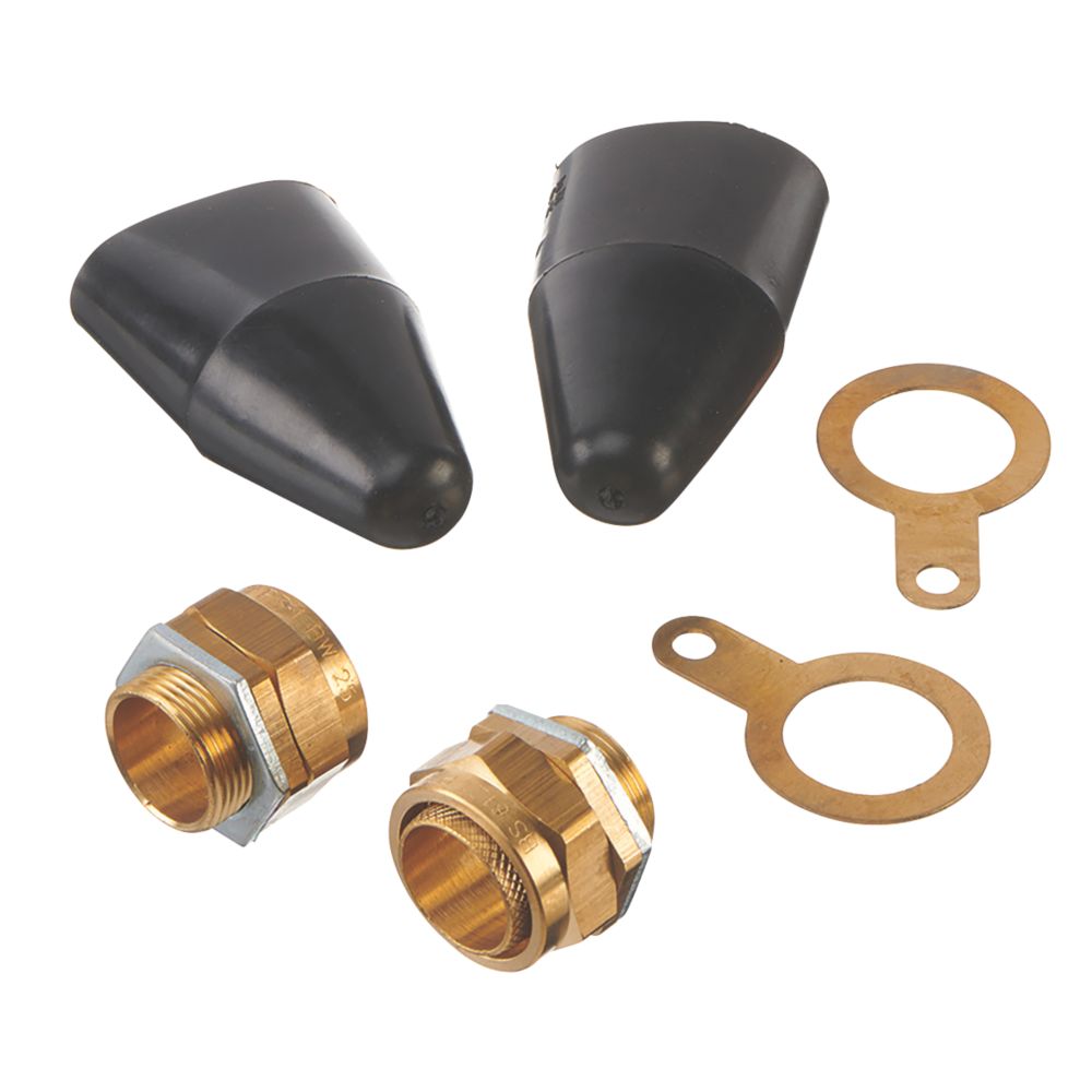 Vimark Brass Internal Gland Kit 25mm 2 Pack