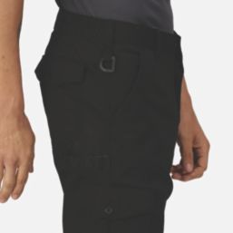 Regatta Pro Cargo Work Trousers Black 42" W 31" L
