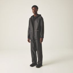 Regatta Stormbreak Weatherproof  Overtrousers  Black Small 31" W 32" L