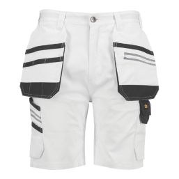 Site Kirksey Shorts White/Grey 30" W