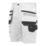 Site Kirksey Shorts White/Grey 30" W