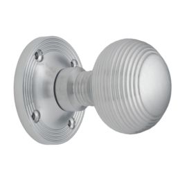 Carlisle Brass Rimmed Mortice Knobs 52mm Pair Satin Chrome