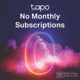 TP-Link Tapo C460 KIT Solar & Battery-Powered Black Wireless 4K Outdoor Cylinder Smart Camera