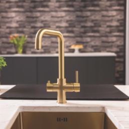 ETAL Elise 4-in-1 Instant Boiling Water Tap Brushed Brass