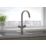 Bristan Fern Easyfit Mono Sink Mixer Stainless Steel 1 Pair