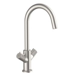 Bristan Fern Easyfit Mono Sink Mixer Stainless Steel 1 Pair