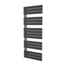 Ximax 1495mm x 600mm 2928BTU Black Flat Designer Towel Radiator