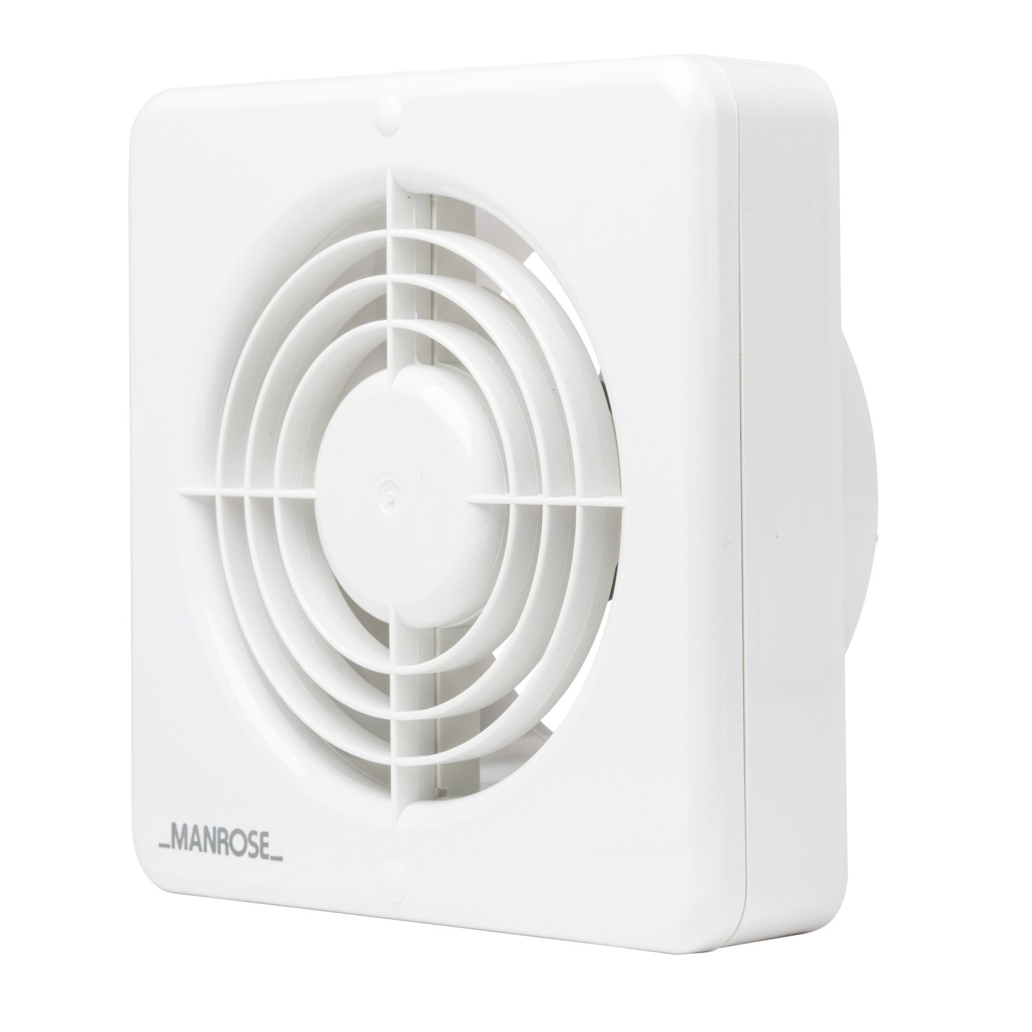 Manrose MG150BH 150mm (6") Axial Kitchen Extractor Fan with Humidistat White 240V (535GY)