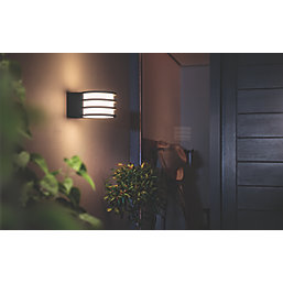 Philips Hue Lucca Outdoor LED Smart Wall Light Anthracite 9W 806lm
