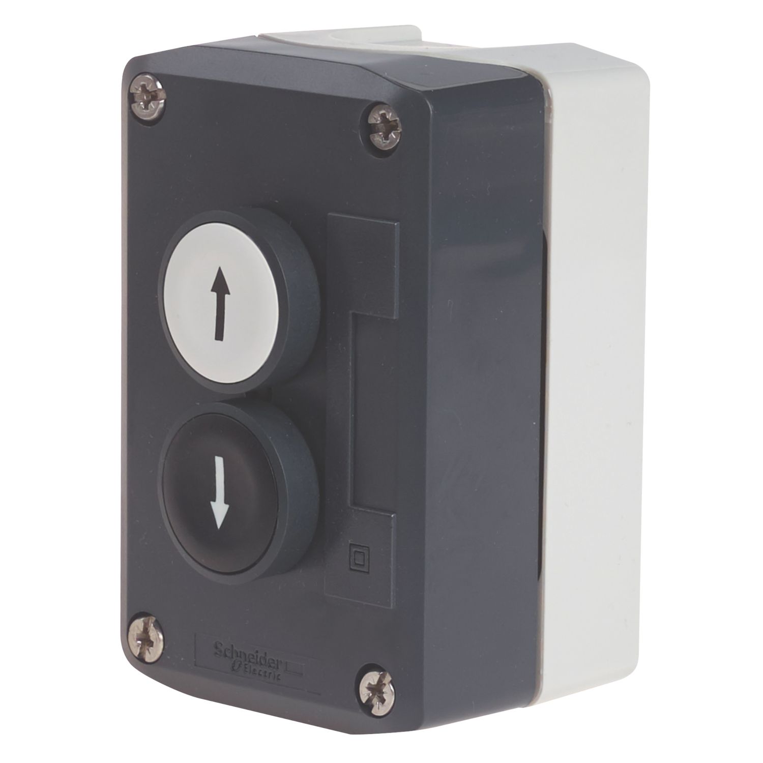 Schneider Electric XALD222 Double Pole Flush Push-Button Complete Control Station NC (535HV)