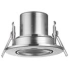 LAP Cosmoseco Tilt  Fire Rated LED Downlight Satin Nickel 5.8W 450lm