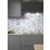 Splashwall  Grey/White Alloy Splashback 2440mm x 600mm x 4mm