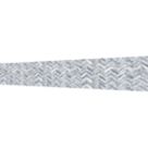 Splashwall  Grey/White Alloy Splashback 2440mm x 600mm x 4mm