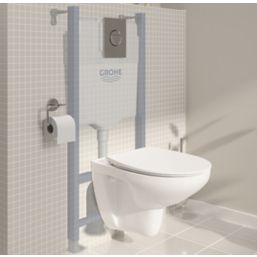 Grohe Solido Bau Slim Seat Toilet & Frame Bundle 1135mm