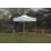 Mini Marquees  6' 6" x 6' 6" (Nominal) Hip Fabric Gazebo White