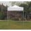 Mini Marquees  6' 6" x 6' 6" (Nominal) Hip Fabric Gazebo White