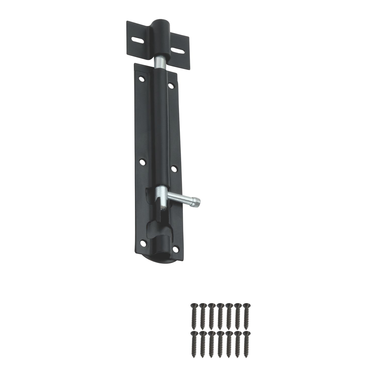 Smith & Locke Adjustable Barrel Gate Bolt Black 250mm (535VE)