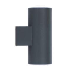 Zink Eldon Outdoor LED Up and Down Light Stainless Steel 150lm