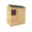 Mercia Value 6' x 4' (Nominal) Reverse Apex Overlap Timber Shed