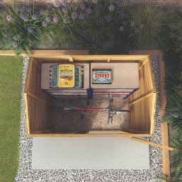 Mercia Value 6' x 4' (Nominal) Reverse Apex Overlap Timber Shed