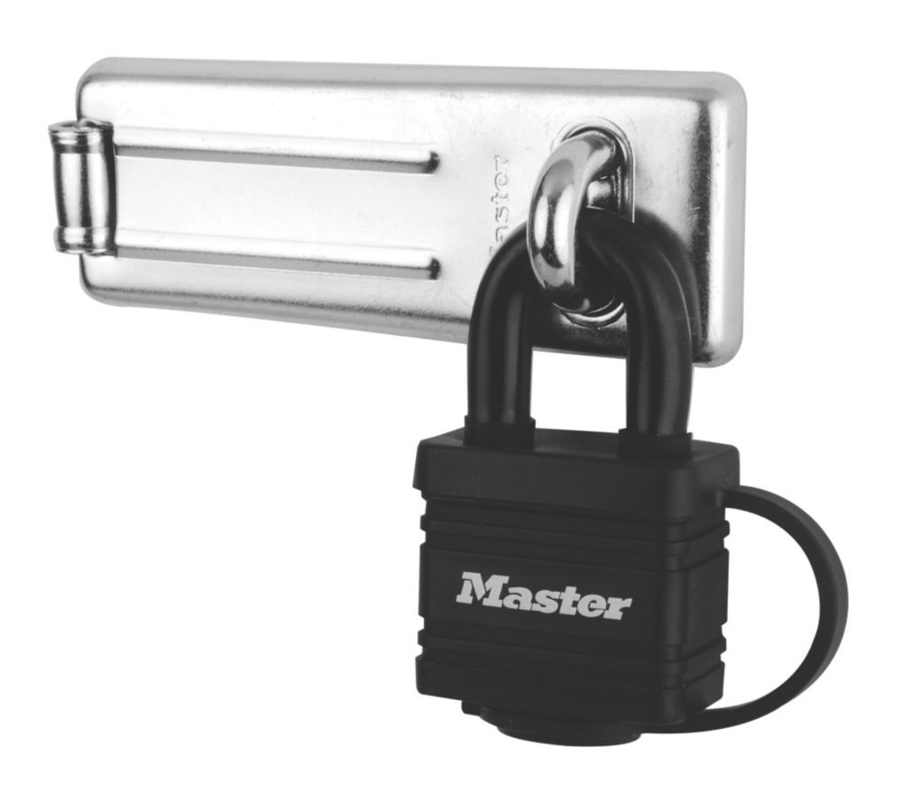 Buy Master Lock Heavy-Duty Right-Angle Padlock Hasp with Hardware