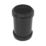 FloPlast Push-Fit Straight Coupler Black 40mm x 40mm