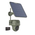 Reolink G450 Ranger Solar-Powered Black & Green Wired or Wireless 4K Indoor & Outdoor Cylinder Security Camera