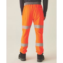 Regatta Hi-Vis Prolite Stretch Joggers Orange 2X Large 37.4" W 31" L