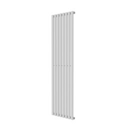 Flomasta  1800mm x 480mm 3339BTU White Vertical Designer Radiator
