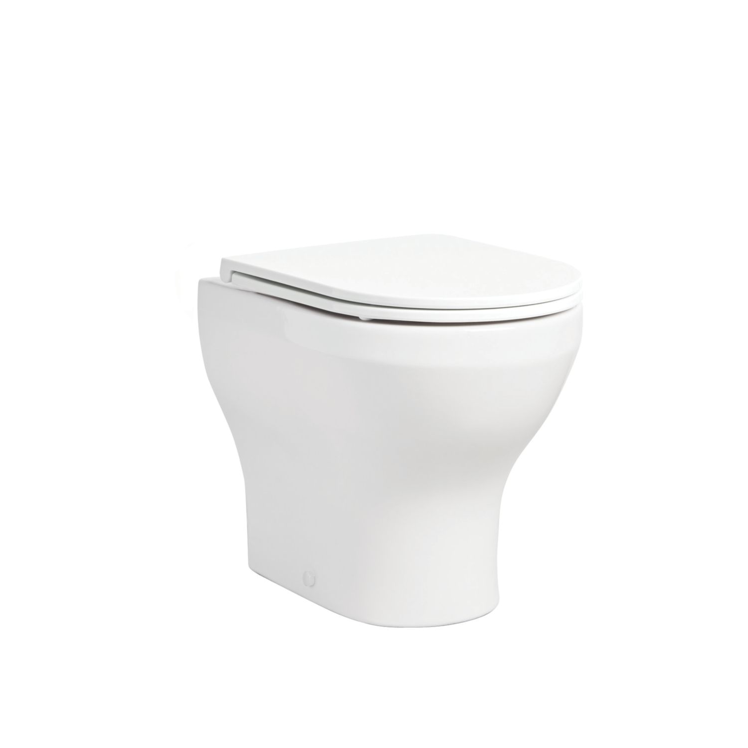 Brixton Soft-Close Standard Back-to-Wall Pan with Quick-Release Seat (536CH)