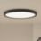 LAP Solidaster LED Ceiling Light Black 19W 2100lm