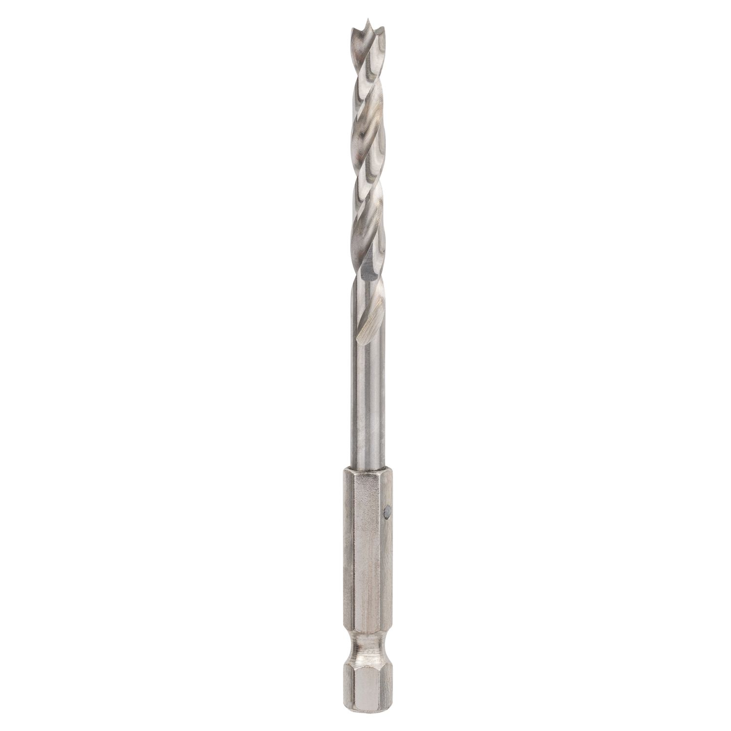 Bosch Hex Shank Double-Flute Brad Point Wood Drill Bit 5mm x 99mm (536FW)