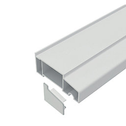 Crystal uPVC Sill-End Caps White 85mm 2 Pair