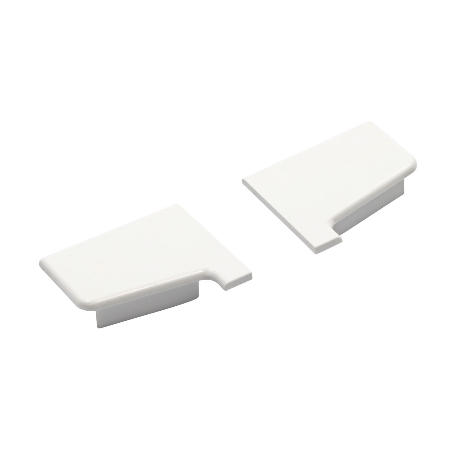 Crystal uPVC Sill-End Caps White 85mm 2 Pair (536GL)