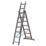 Mac Allister  Aluminium 4m Combination Ladder