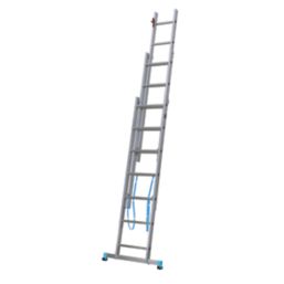 Mac Allister  Aluminium 4m Combination Ladder