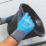 Wonder Grip WG-318 Aqua Protective Work Gloves Blue Large