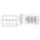 Knightsbridge  3-Gang 2-Way LED Intelligent Dimmer Switch  Pearl