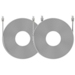 Reolink NVC-B10M2PK White Wired 4K Indoor & Outdoor Bullet Add-On Cameras 2 Pack