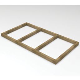 Forest  6' x 3' Timber Shed Base