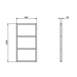 Forest  6' x 3' Timber Shed Base
