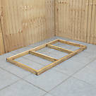 Forest  6' x 3' Timber Shed Base